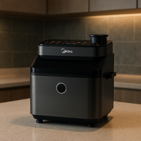 Midea DualTaste Air Fryer MF-CY75C2 – 7L капацитет, JuicyLock технология 3
