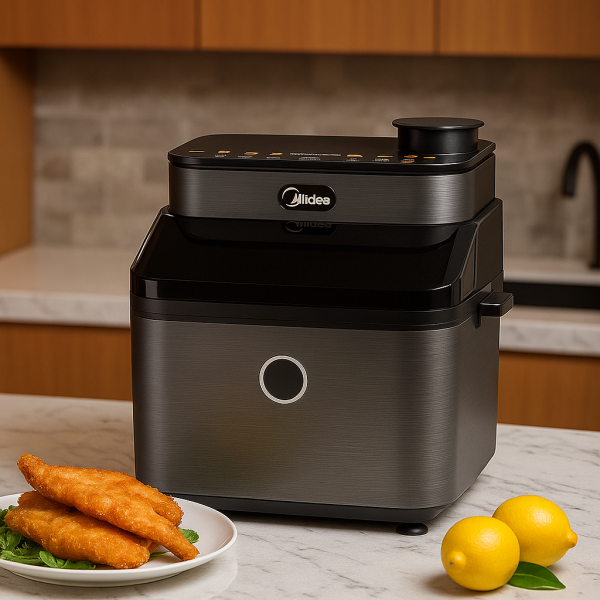 Midea DualTaste Air Fryer MF-CY75C2 – 7L капацитет, JuicyLock технология 2