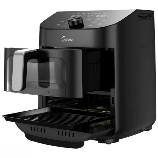 Еър Фрайър 2 в 1 - 11L - Midea MAD1100DADK - С две зони за готвене, 10 програми и 360° циркулация на въздуха 10