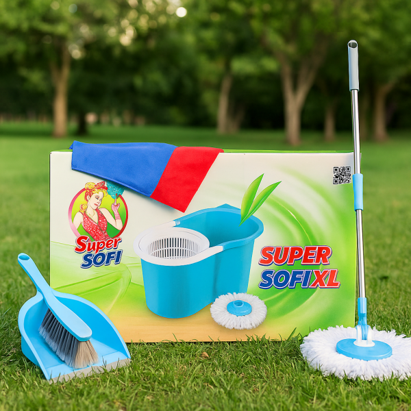 Super Sofi XL – Комплект за лесно и бързо почистване на целия дом 5