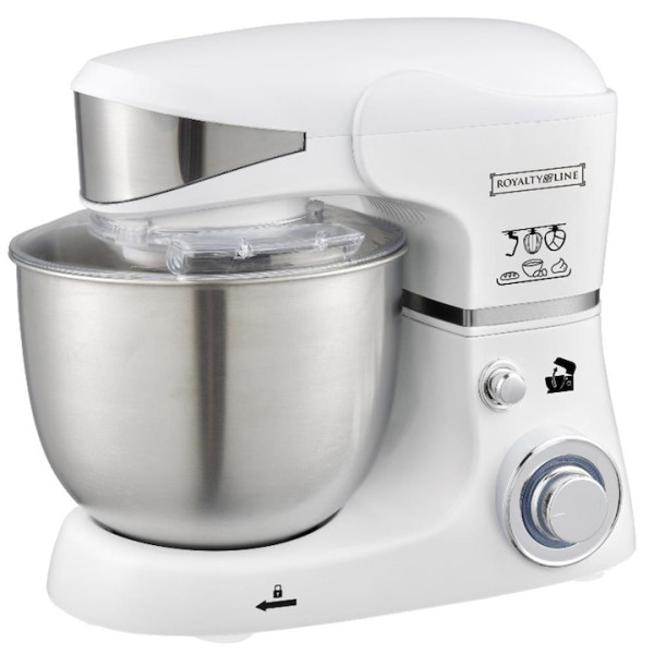Многофункционален планетарен миксер с иноксова купа 5.5L Royalty Line RL-PKM1600 11