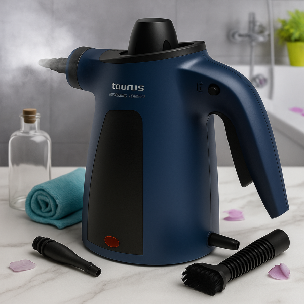 Парочистачка Taurus Rapidissimo Clean Pro -1050W, 3.5 bar, 9 аксесоара, унищожава 99,99% бактерии и вируси 2
