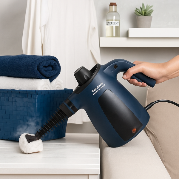 Парочистачка Taurus Rapidissimo Clean Pro -1050W, 3.5 bar, 9 аксесоара, унищожава 99,99% бактерии и вируси 1