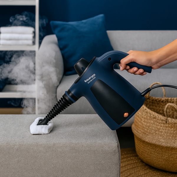 Парочистачка Taurus Rapidissimo Clean Pro -1050W, 3.5 bar, 9 аксесоара, унищожава 99,99% бактерии и вируси