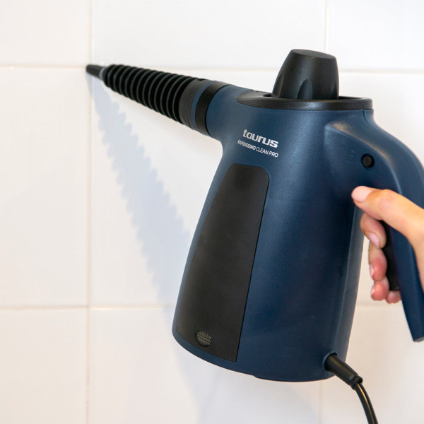 Парочистачка Taurus Rapidissimo Clean Pro -1050W, 3.5 bar, 9 аксесоара, унищожава 99,99% бактерии и вируси