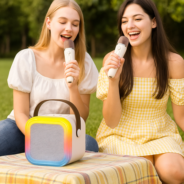 Караоке комплект NewEvo - Bluetooth 5.3, забавлението, което никога не спира