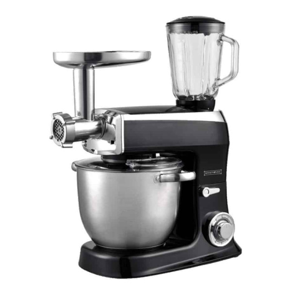 Кухненски робот 3 в 1 Royalty Line RL-PKM2100BG BLACK - 2100W Max, 7.5L купа, 1.5L блендер 5