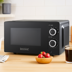 Микровълнова фурна Royalty Line RL-MWO-3818 BLACK - 20L, 700W