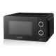 Микровълнова фурна Royalty Line RL-MWO-3818 BLACK - 20L, 700W 4