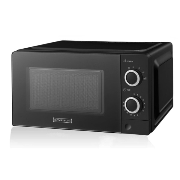 Микровълнова фурна Royalty Line RL-MWO-3818 BLACK - 20L, 700W 4