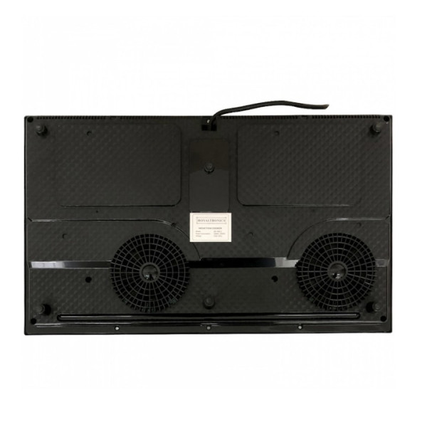 Двоен индукционен котлон Royalty Line RL-DIP4000.2 - 1400W+2000W, 80°C- 270°C, Кристална плоча, Таймер, LED