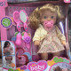 Кукла Hello Baby – говореща и пееща на български, 36 см с аксесоари 5