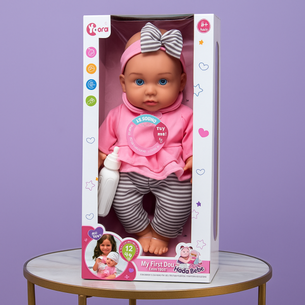 Говорещи бебета Hada Bebé, My First Doll – 12 звука, които ще зарадват всяко дете 1
