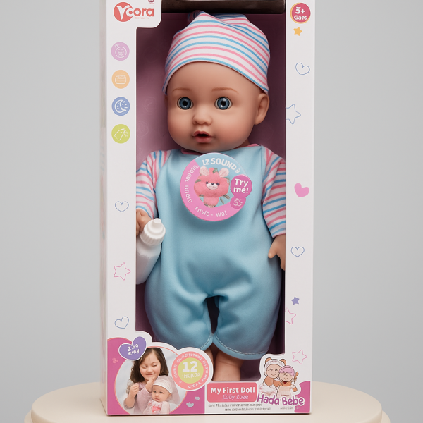Говорещи бебета Hada Bebé, My First Doll – 12 звука, които ще зарадват всяко дете 5