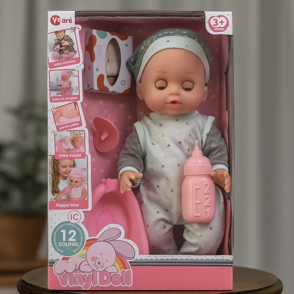 Говорещи бебета кукли 33 см – реалистична игра и българска реч 4