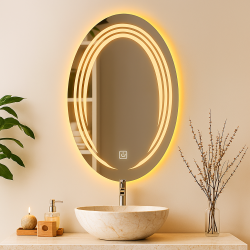 Огледало за баня с LED светлина JZ5501