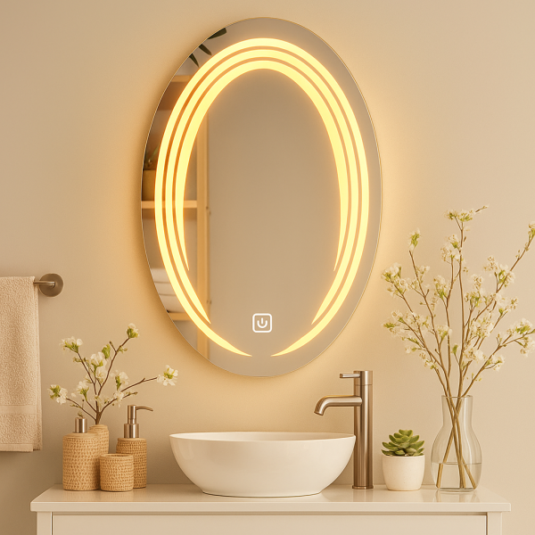 Огледало за баня с LED светлина JZ5501 3