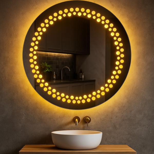 Луксозно огледало с LED осветление и сензорна технология S3 3