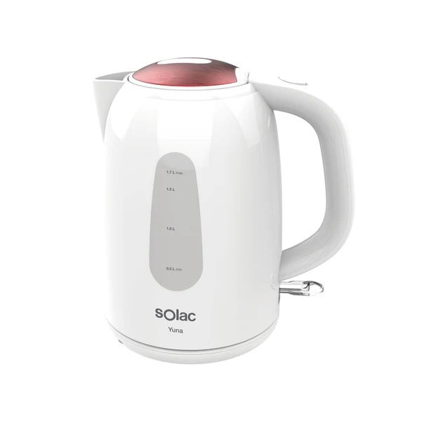 Електрическа кана Solac Yuna KT5851P, 2200W, 1.7L, резервоар без BPA, автоматично изключване, подвижни и миещи се филтри 1
