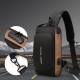 Мъжка чанта за през рамо Crossbody с USB зареждане, водоустойчива и с противокраден джоб 2