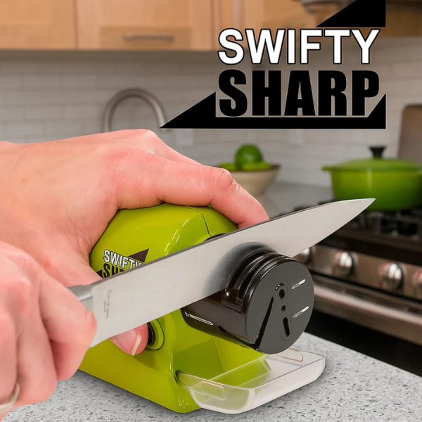 Комплект кухненски ножове 8 части F020 SD383 + ПОДАРЪК електрическо точило Swifty Sharp TV162