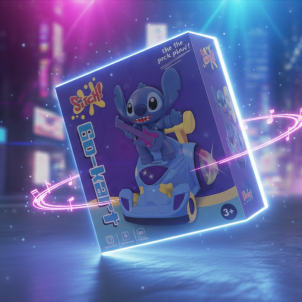 Светеща количка със Stitch – играчката, която движи въображението 5