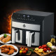 Двоен Air Fryer Queen KK-A02 - 7L, 2400W за здравословно и бързо готвене 6