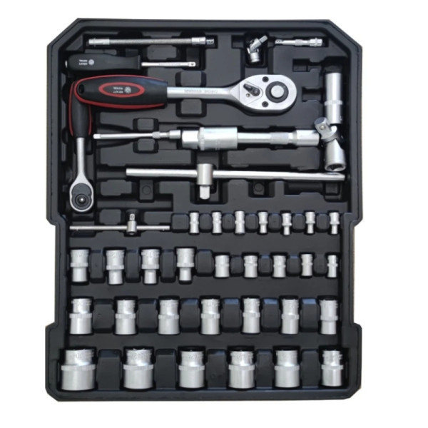 Професионален куфар с инструменти IF Tools BLACK GOLD 2024 – 599 части, CR-V стомана 4