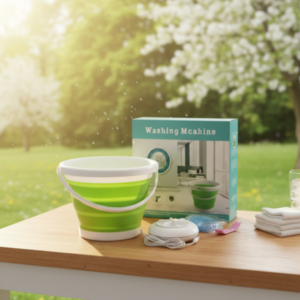 Мини пералня за дрехи – компактното решение за бързо пране у дома и на път