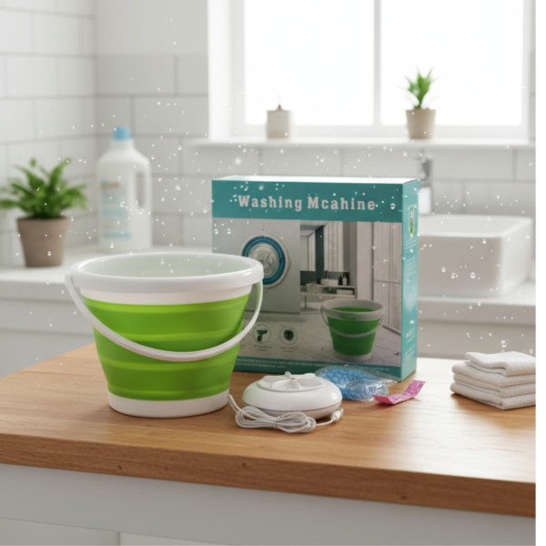 Мини пералня за дрехи – компактното решение за бързо пране у дома и на път