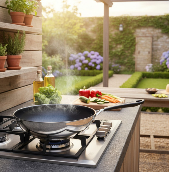 Универсален тиган - Tefal x Jamie Oliver, 28 см – когато вкусът и удобството са гарантирани 1