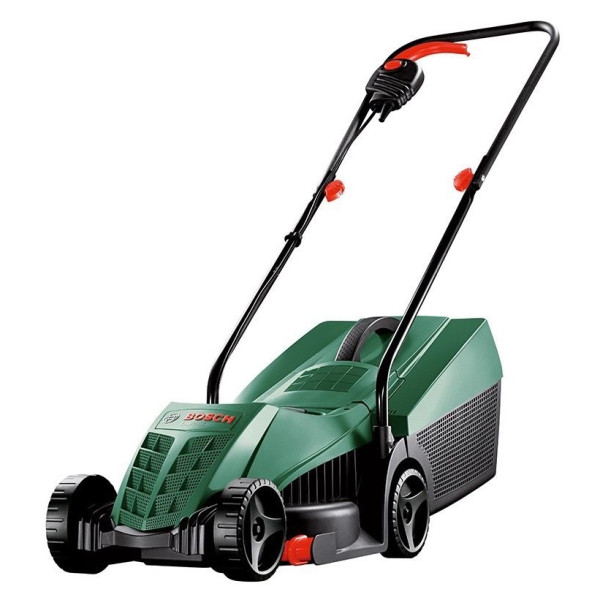 Електрическа косачка Bosch Rotak 32 - 1200W с GrassCombs, коси до самия ръб, кош 31 л 6 — 4sales Електрическа косачка Bosch Rotak 32 - 1200W с GrassCombs, коси до самия ръб, кош 31 л