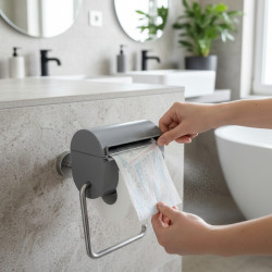 Bideo – поставка за тоалетна хартия, с функция за овлажняване