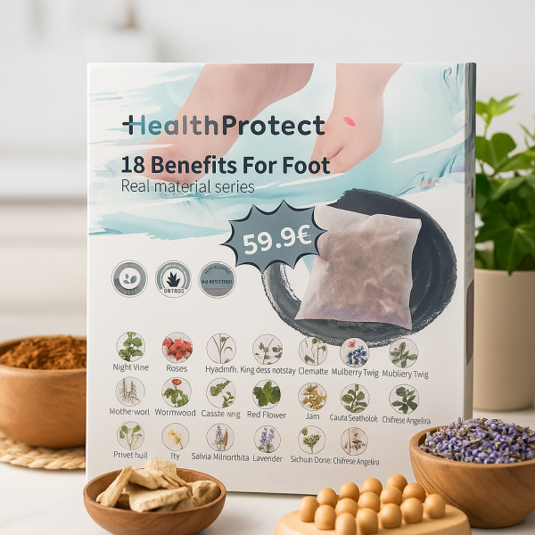 Комплект за детокс и релакс на краката – 20 сашета с 18 билки + сгъваем СПА леген 3