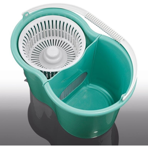 Иновативна кофа за моп за бързо и лесно почистване - CLEANmaxx Power Mop с двукамерна филтърна система 2