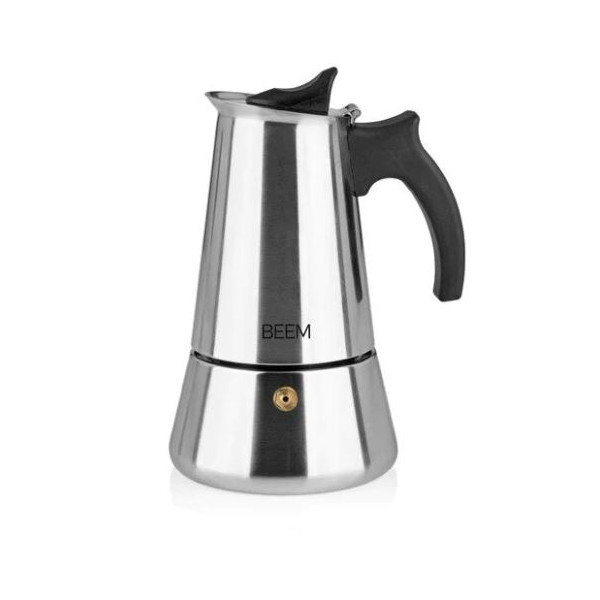 Еспресо кафеварка BEEM Classic Selection – за 4 чаши, неръждаема стомана