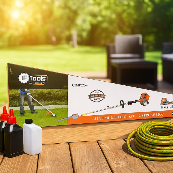 Мощен мултифункционален комплект за поддръжка на двора 8-в-1 – IF Tools CTMP520-4 1