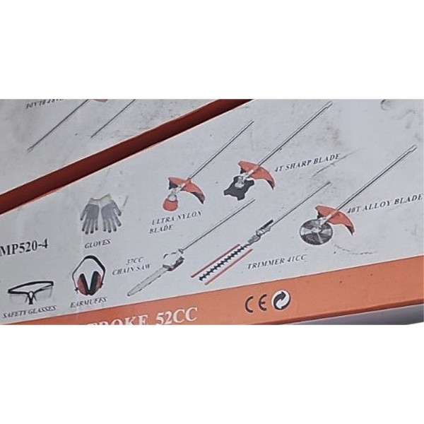 Мощен мултифункционален комплект за поддръжка на двора 8-в-1 – IF Tools CTMP520-4