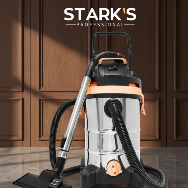 Stark’s IVC30 – Прахосмукачка 3 в 1 за сухо и мокро почистване с обдухване, 1500W и 30L резервоар