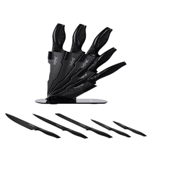 Комплект ножове със стойка Cheffinger CF-KS08 3
