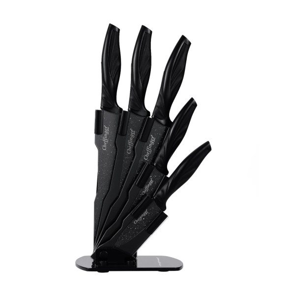 Комплект ножове със стойка Cheffinger CF-KS08 4