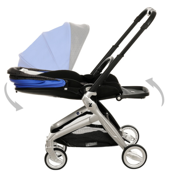 Бебешка количка 3 в 1, Zizito Harmony Lux 22