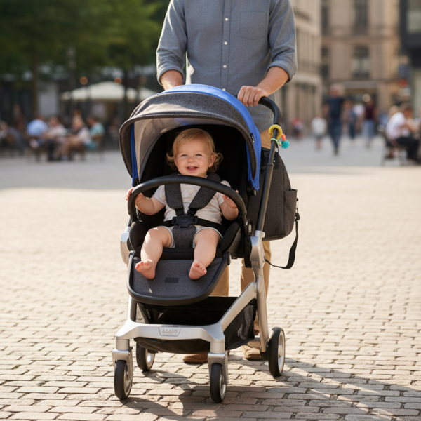 Бебешка количка 3 в 1, Zizito Harmony Lux 3