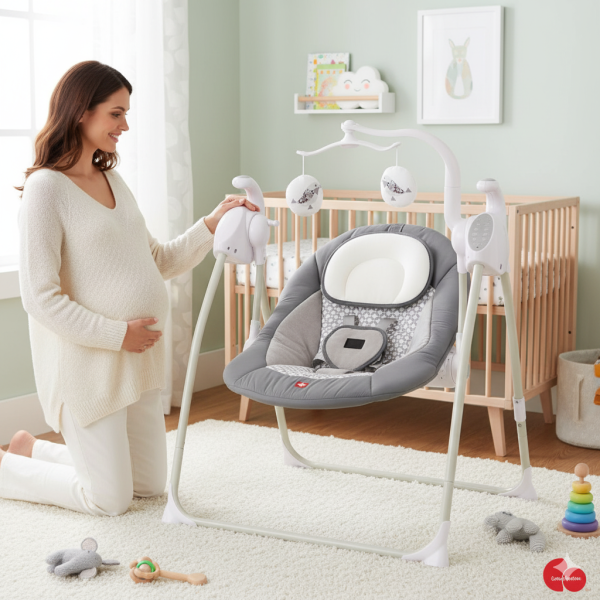 Електрическа люлка за бебе Zizito Hana 7