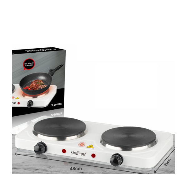 Електрически двоен котлон Cheffinger CF-EHD1000 6 — 4sales Електрически двоен котлон Cheffinger CF-EHD1000