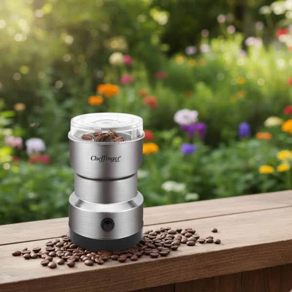 Cheffinger 2-в-1 блендер и мелничка – свежи смутита и ароматно кафе за секунди CGB300 2