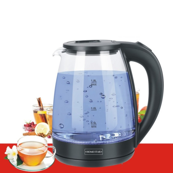 Електрическа кана Homestar с мощност 1500W и капацитет 1,8 литра 1