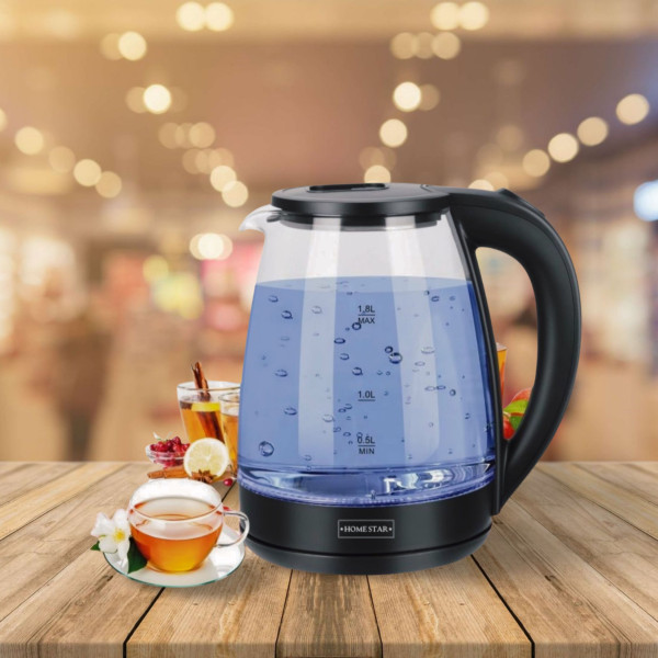 Електрическа кана Homestar с мощност 1500W и капацитет 1,8 литра