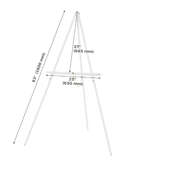 Дървен статив за картини 63″ , VISWIN 2