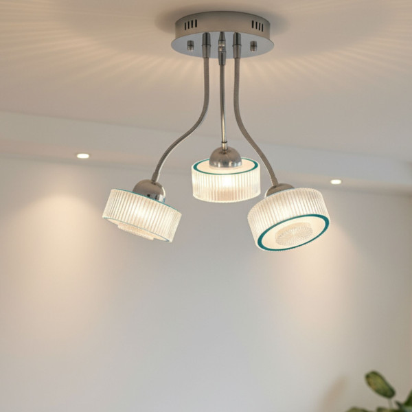 Стилен LED спот с 3 светлини – DL209 2